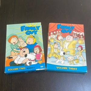Volume 2 and Volume 3 Family Guy Series!!